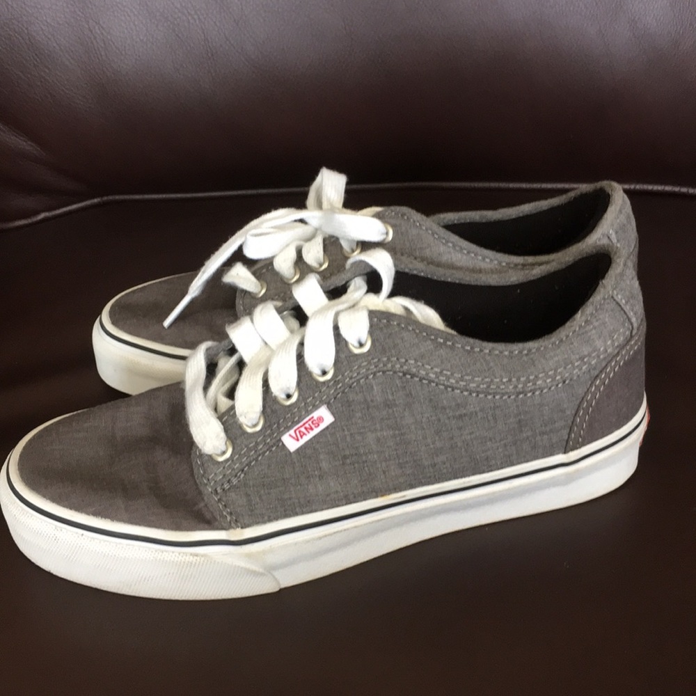 Vans Ultracush Pro size 6.5. EUC Gray tweed